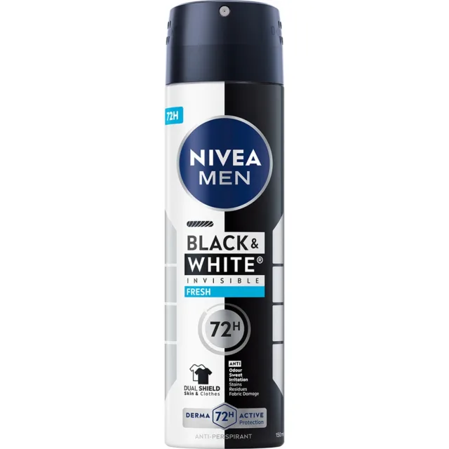 Nivea MEN Black & White Fresh Spray