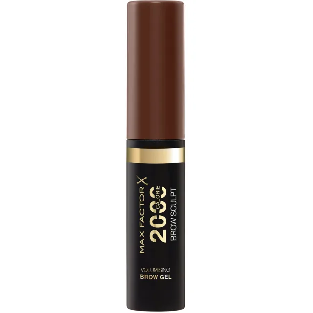 Max Factor 2000 Calorie Volumizing Brow Gel Black Black Brown
