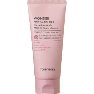 Tonymoly WONDER Mochi Mask To Foam Cleanser