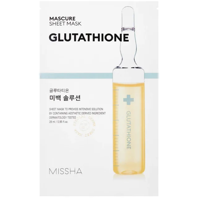 Missha Mascure Whitening Solution Sheet Mask