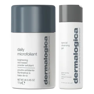Dermalogica Cleanse & Renew Starter Set Cleansing Gel & Microfoliant