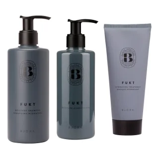 Björk FUKT Trio Shampoo & Conditioner & Treatment