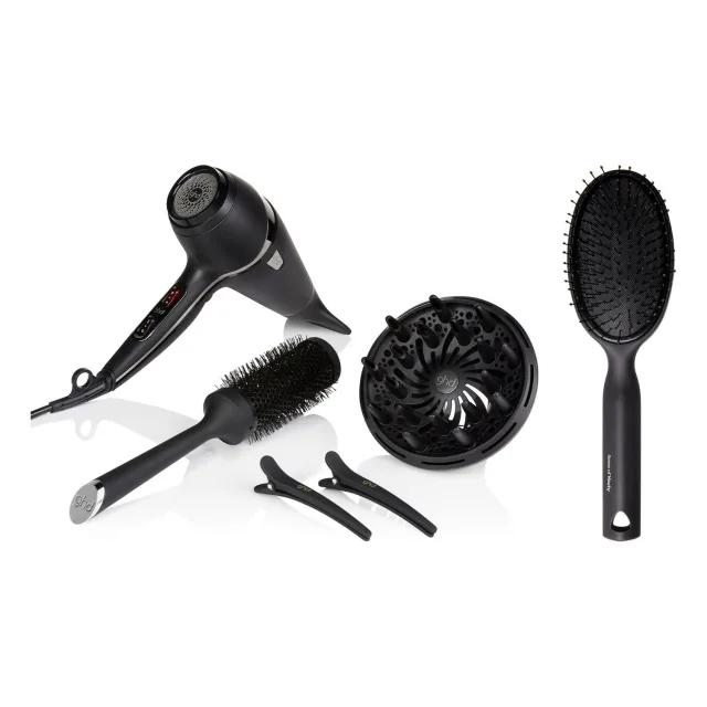 ghd Effortless Drying & Detangle Set Hair Dryer Kit & Detangling Brush