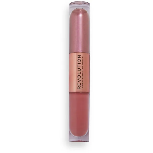 Makeup Revolution Double Up Liquid Shadow Blissful Pink