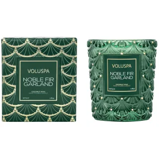 Voluspa Classic Boxed Candle Noble Fir Garland