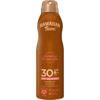 Hawaiian Tropic Glowing Protection Dry Oil spray SPF30