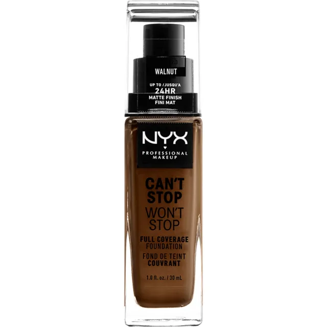 NYX Professional Makeup Can't Stop Won't Stop Foundation Walnut