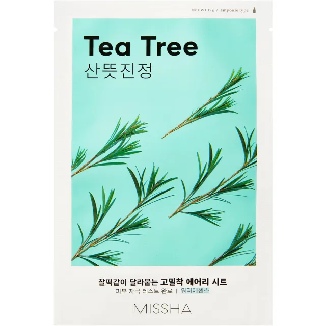 Missha Airy Fit Sheet Mask (Tea Tree) Tea Tree