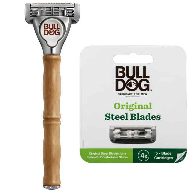 Bulldog Bamboo Razor & Blades