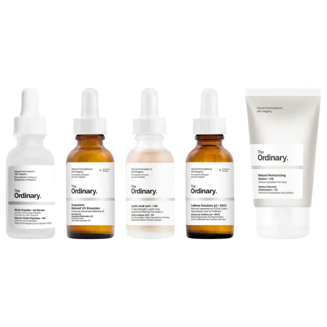 The Ordinary Youthful & Radiant Skin Care Set