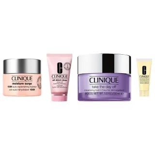 Clinique Complete Cleanse & Hydrate Starter Set Cleansing Balm Foaming Cleanser