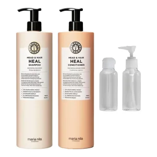 maria nila Head & Hair Heal Big Size Kit Shampoo Conditioner & Travel Bottle