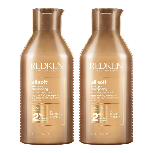 Redken All Soft Shampoo Duo 2xShampoo