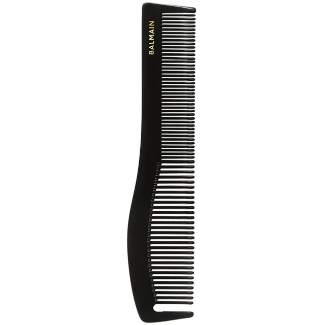 Balmain Hair Couture Cutting Comb Black And White
