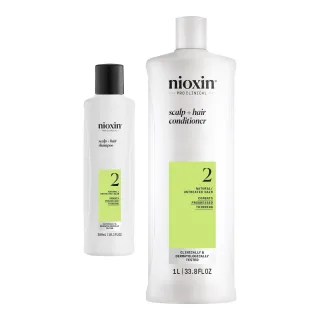 Nioxin System 2 Treatment & Conditioner Set Shampoo & Conditioner