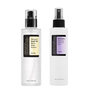 Cosrx Essence & Toner Set Mucin Power + Treatment Toner