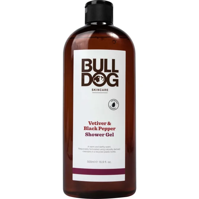Bulldog Vetiver & Black Pepper Shower Gel