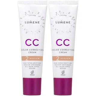 Lumene CC Color Correcting Cream SPF20 Duo Medium