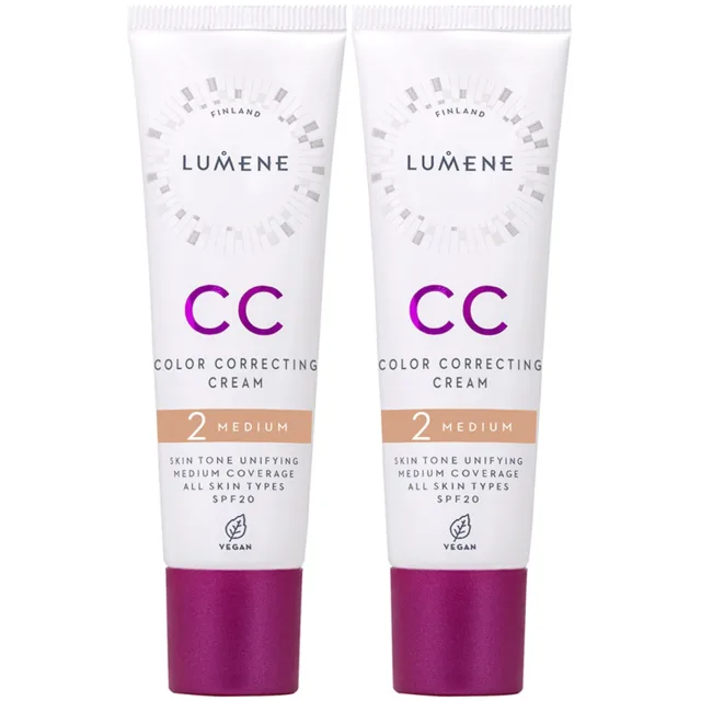 Lumene CC Color Correcting Cream SPF20 Duo Medium