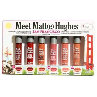 the Balm Meet Matte Hughes Mini Kit San Francisco Collection