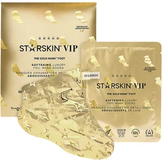 Starskin The Gold Mask Foot Foot Softening Luxury Foil Mask Socks
