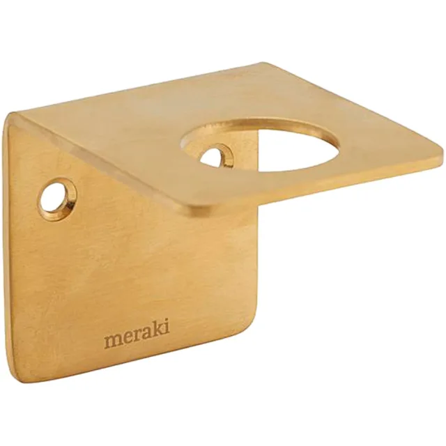 Meraki Wall Bracket Brushed Brass Finish