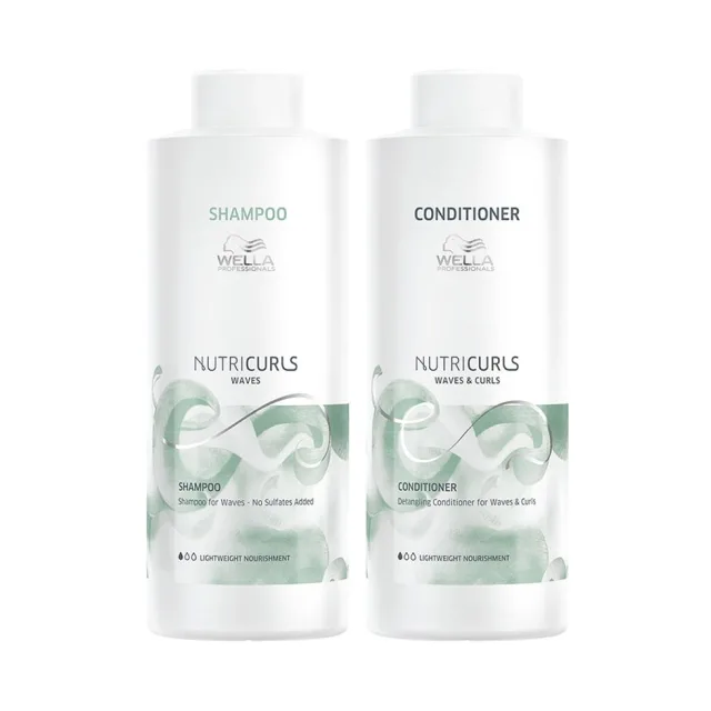 Wella Professionals Nutricurls For Waves Shampoo & Conditioner