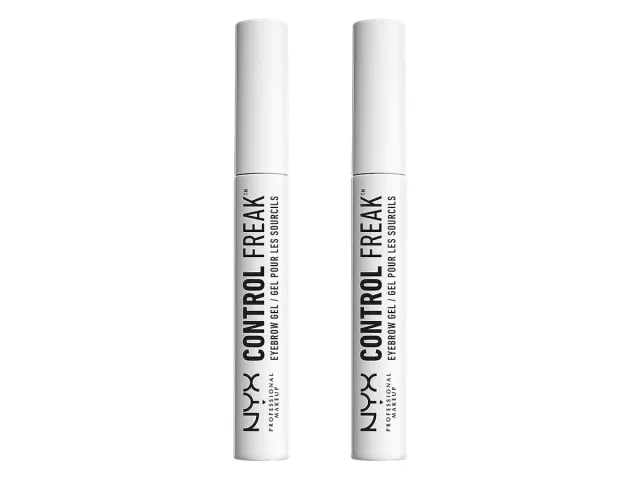 NYX Professional Makeup Gel Clear 2-pk Duo Control Freak Eye Brow Gel