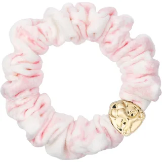 Dark Velvet Mini Scrunchie Cotton Candy
