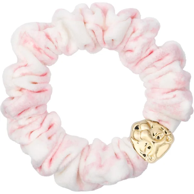 Dark Velvet Mini Scrunchie Cotton Candy