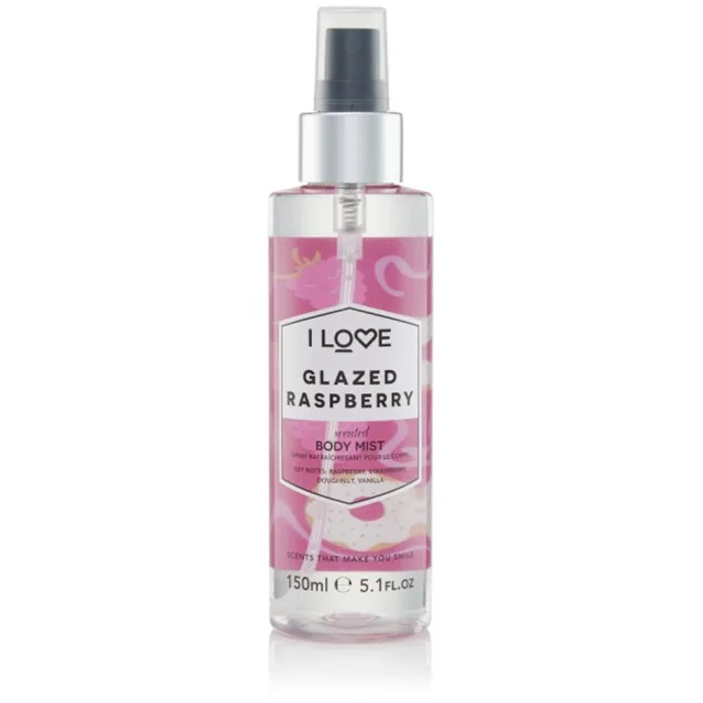 I Love... Glazed Raspberry Scented Body Mist