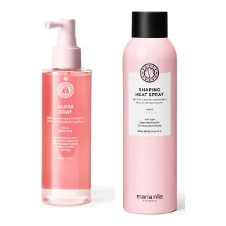 maria nila Shine & Style Protect Set Gloss Coat & Heat Spray