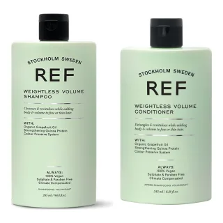 Ref Stockholm Weightless Volume Set Shampoo & Conditioner