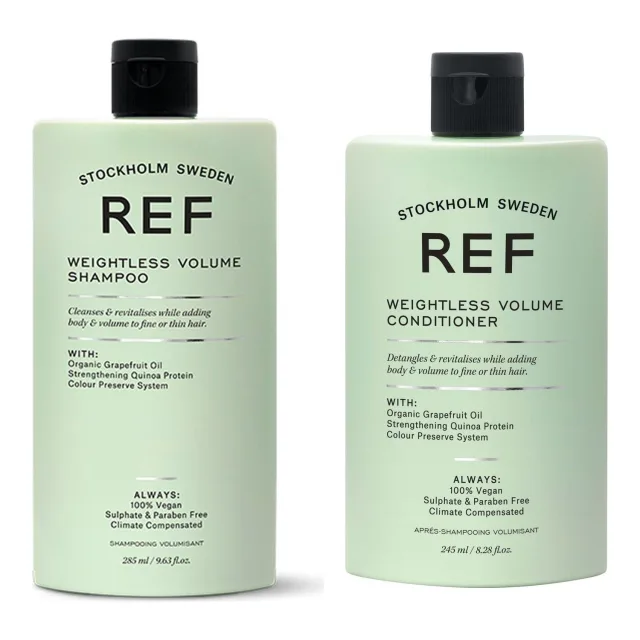 Ref Stockholm Weightless Volume Set Shampoo & Conditioner