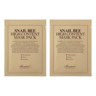 Benton Snail Bee High Content Mask Pack Duo