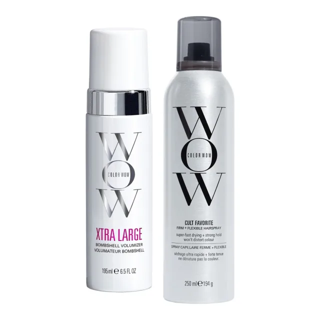 Color Wow Full Volume Hair Essentials Set Volumizer & Hairspray