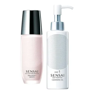 Sensai Moist Cleanse Ritual (Moist Emulsion + Cleansing Oil)