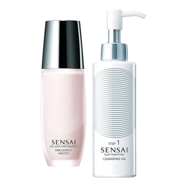Sensai Moist Cleanse Ritual (Moist Emulsion + Cleansing Oil)