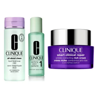 Clinique 3-Step Skincare System För mogen hudtyp