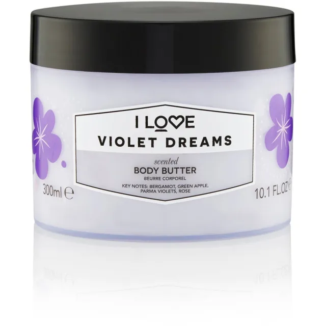 I Love... Violet Dreams Scented Body Butter