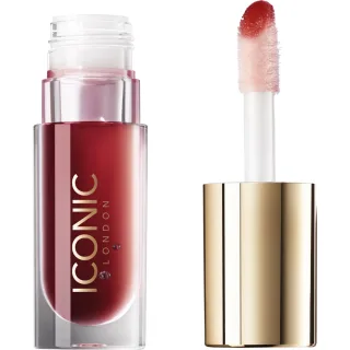 ICONIC London Lustre Lip Oil One to Watch Red