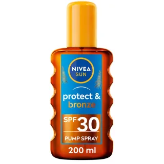 Nivea Sun Protect & Bronze Oil SPF30