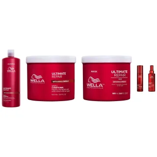 Wella Professionals Ultimate Repair Complete Care System Shampoo Conditioner Mask Leave-in Hair Rescue