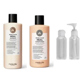 maria nila Head & Hair Heal Kit Shampoo Conditioner & Travel Bottle
