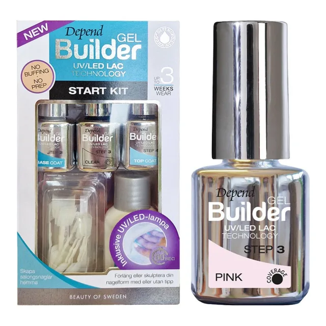 Depend Gel Builder Starter Kit Starter Kit & Pink Gel