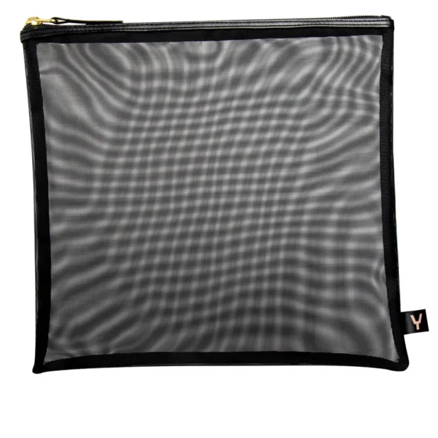 Sense of Youty Mesh Beauty Bag Black Large