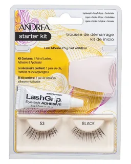 AnDrea Starter Kit Lashes Black