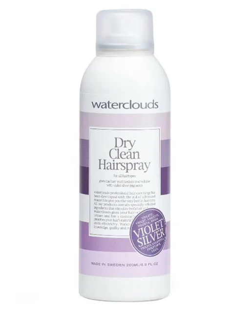 Waterclouds Dry Clean Hairspray Violet Silver (U)