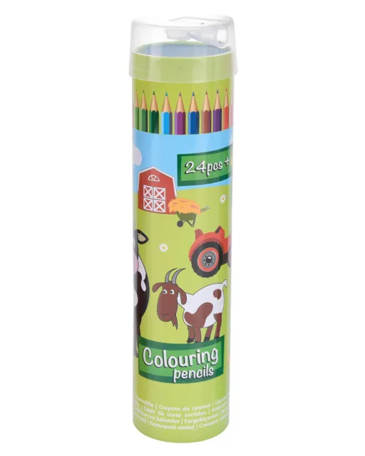 Kreativ Krea Colouring Pencils Green Box