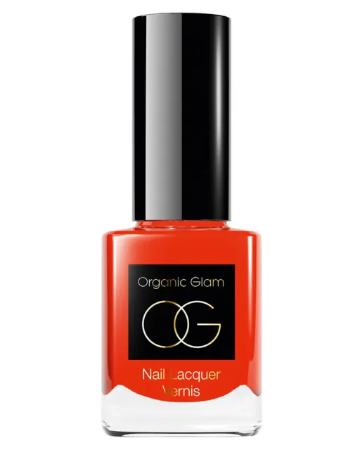 Organic Glam Tangerine Nail Polish (U)